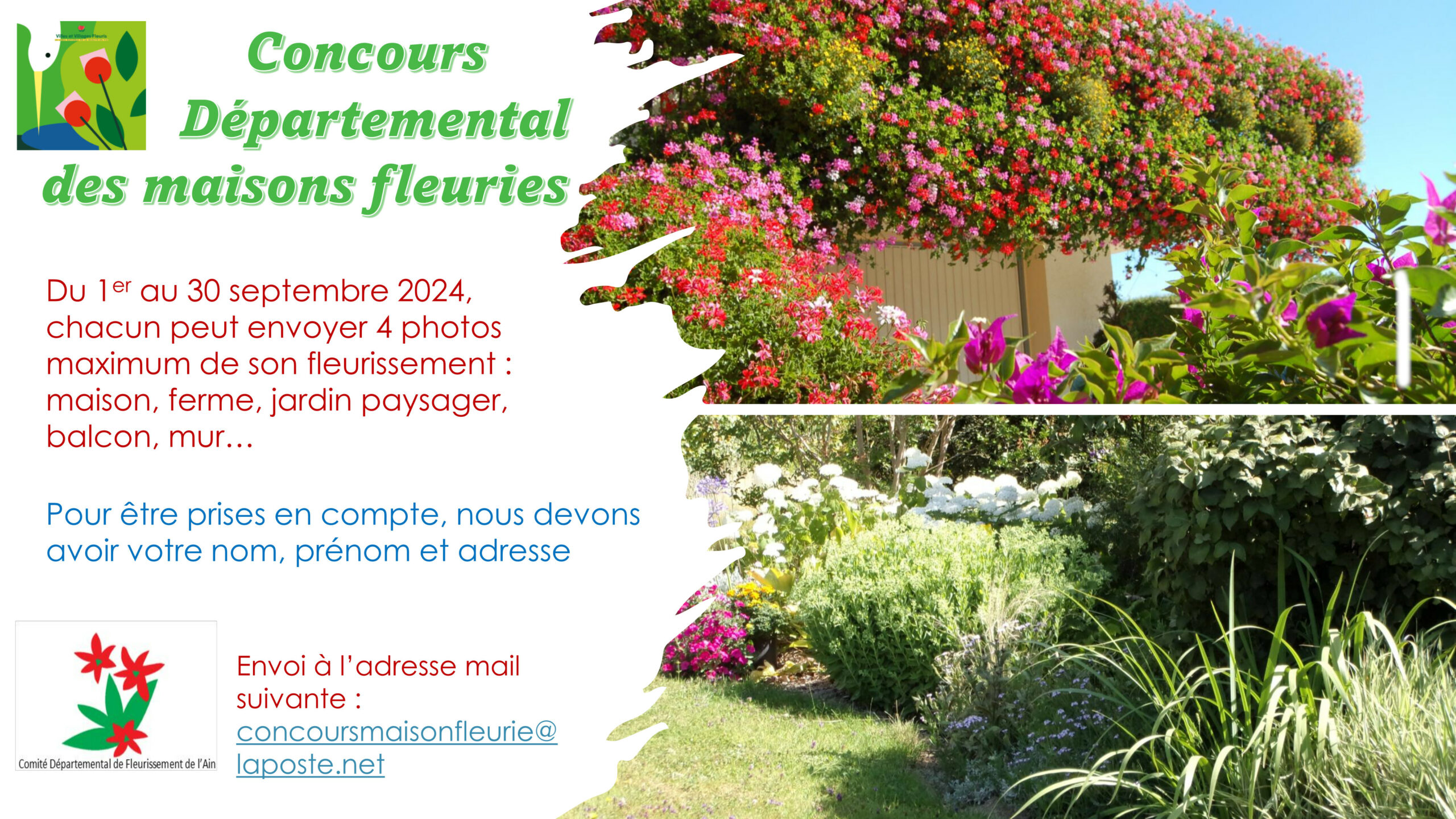Concours départemental des maisons fleuries 🌺 🌼